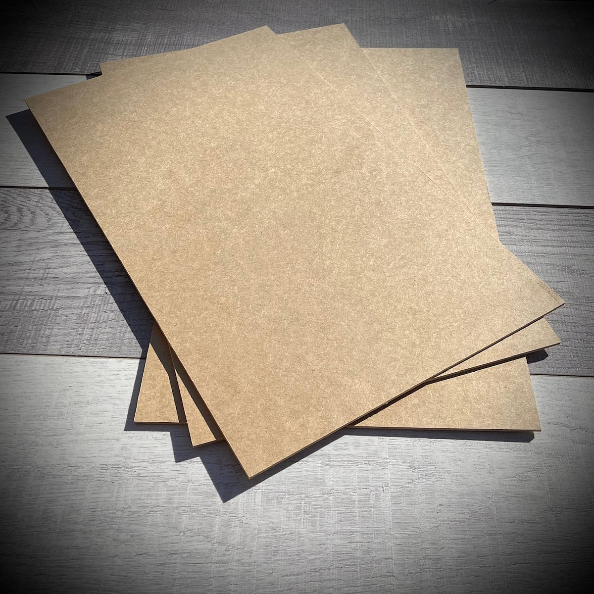 Di-Kraft Pine Mdf 5 Mm Thick Art And Craft Board With Light Colour And  Smooth Finish (Brown, 6 Inch X 6 Inch X 5 Mm) - Pack Of 6 